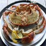 buey de mar cocinado